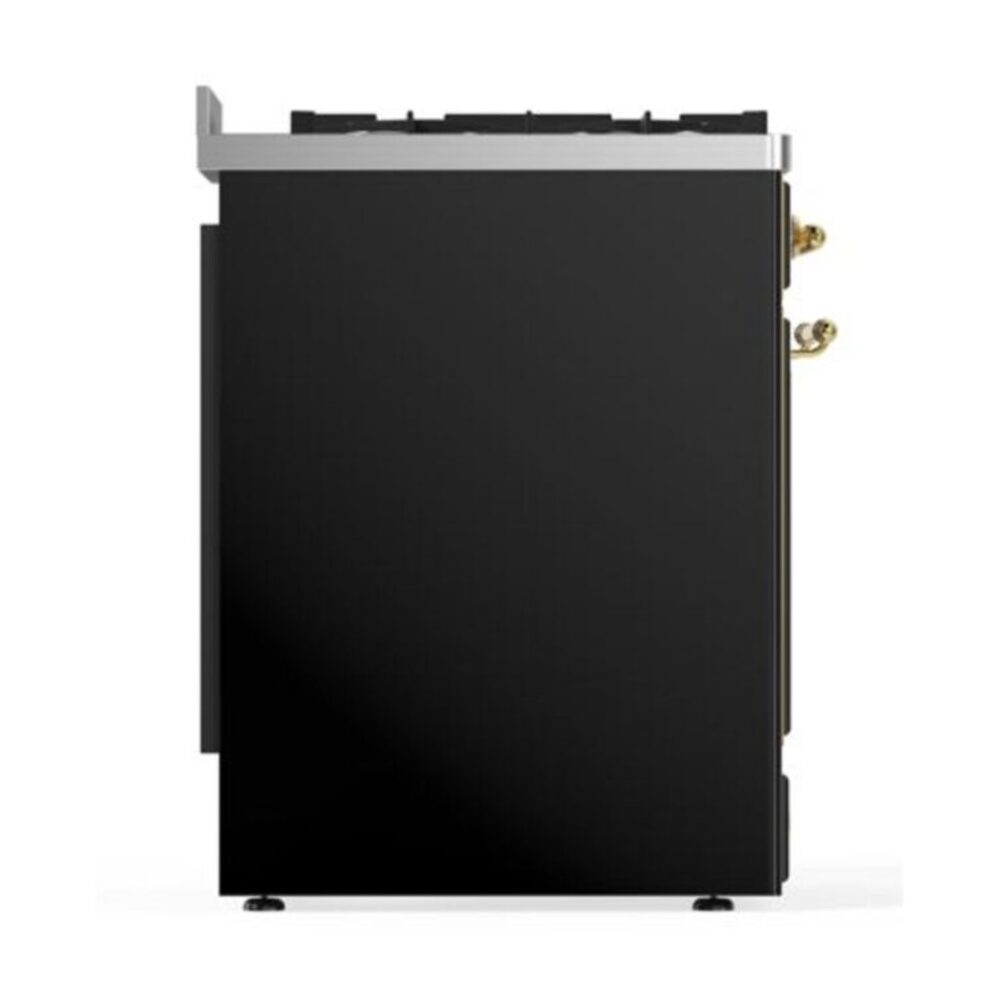 ILVE_UM30DQNE3BKGLP_Majestic_II_30"_Dual_Fuel_Range_Left_Angle