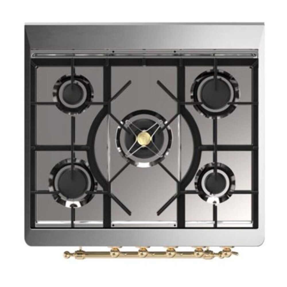 ILVE_UM30DQNE3BKG_Majestic_II_30_Dual_Fuel_Range_Top_Angle