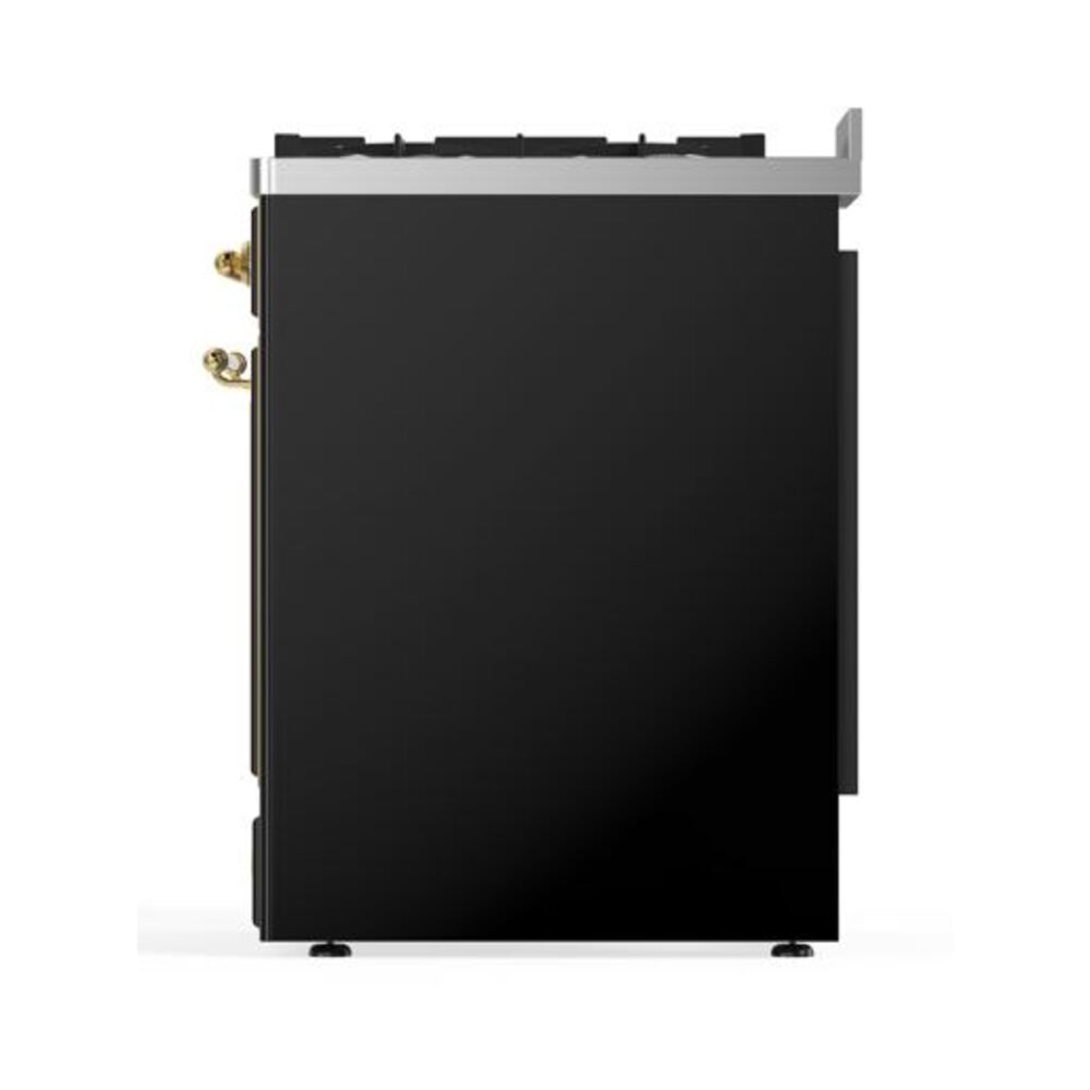 ILVE_UM30DQNE3BKG_Majestic_II_30"_Dual_Fuel_Range_Right_Angle