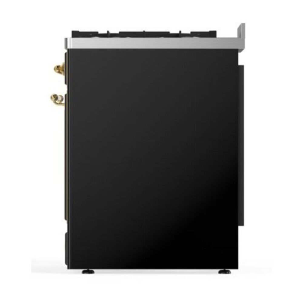 ILVE_UM30DQNE3BKG_Majestic_II_30"_Dual_Fuel_Range_Right_Angle