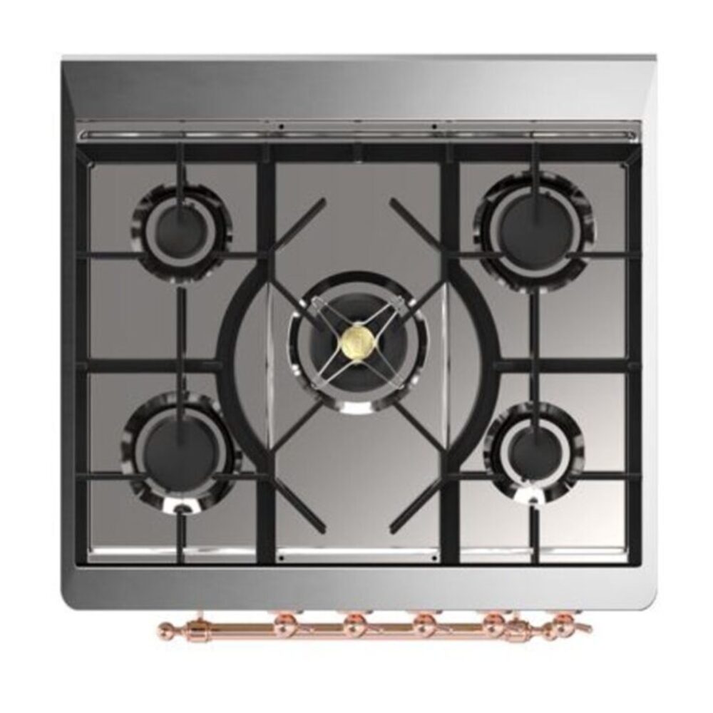 ILVE_UM30DQNE3BKP_Majestic_II_30_Dual_Fuel_Range_Top_Angle