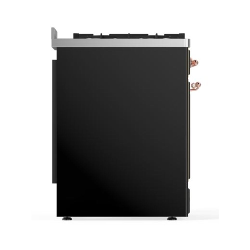 ILVE_UM30DQNE3BKP_Majestic_II_30_Dual_Fuel_Range_Left_Angle