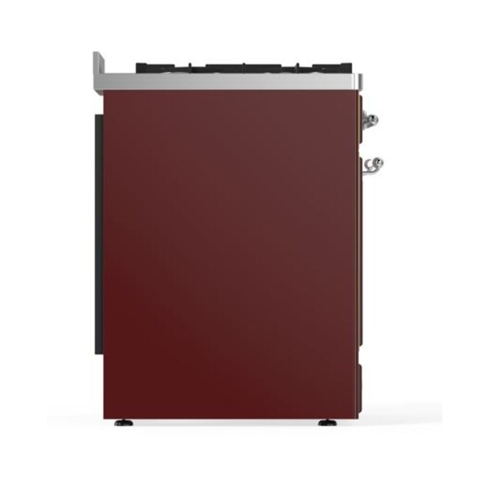 ILVE_UM30DQNE3BUCLP_Majestic_II_30"_Dual_Fuel_Range_Left_Angle