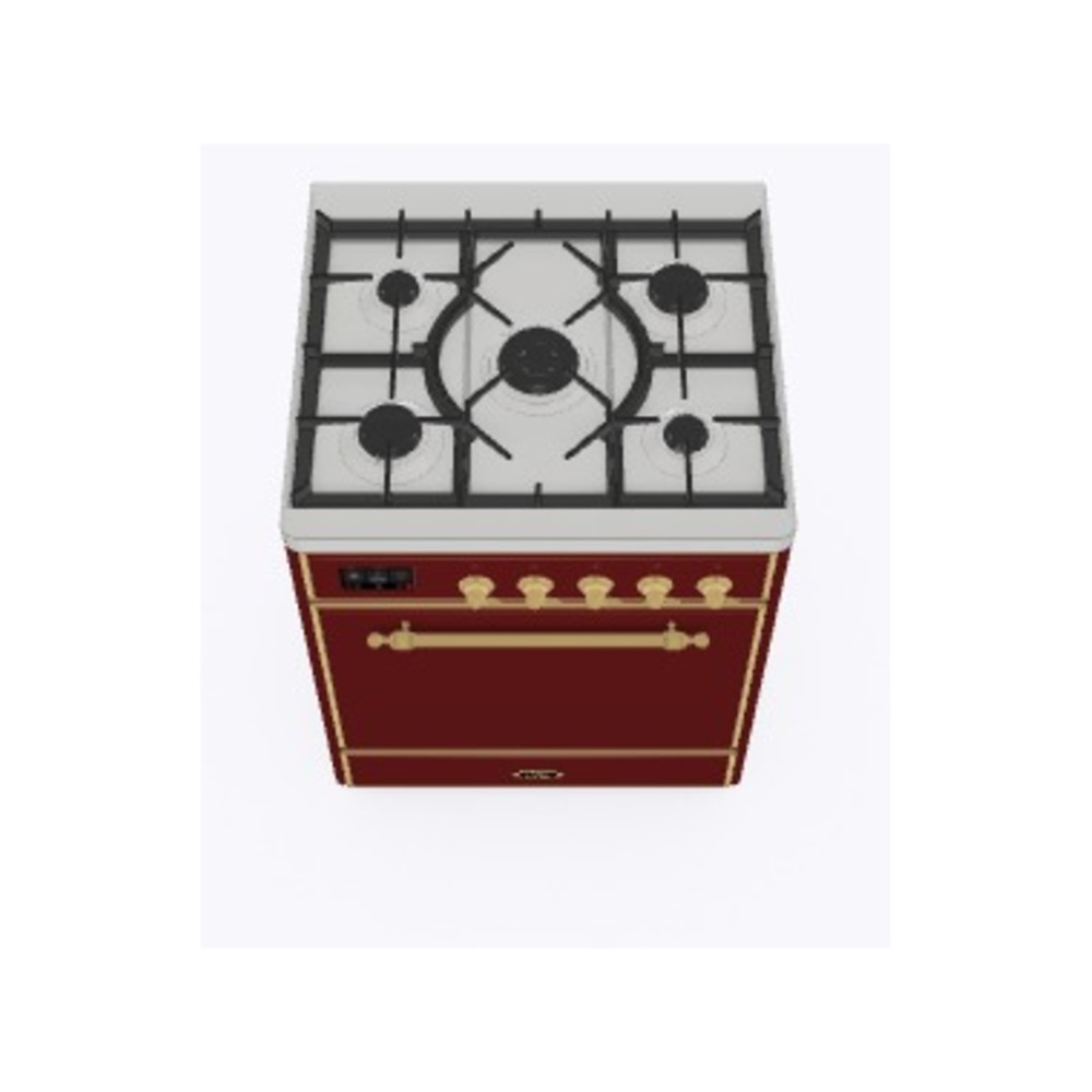 ILVE_UM30DQNE3BUG_Majestic_II_30_Dual_Fuel_Range_Top_Angle