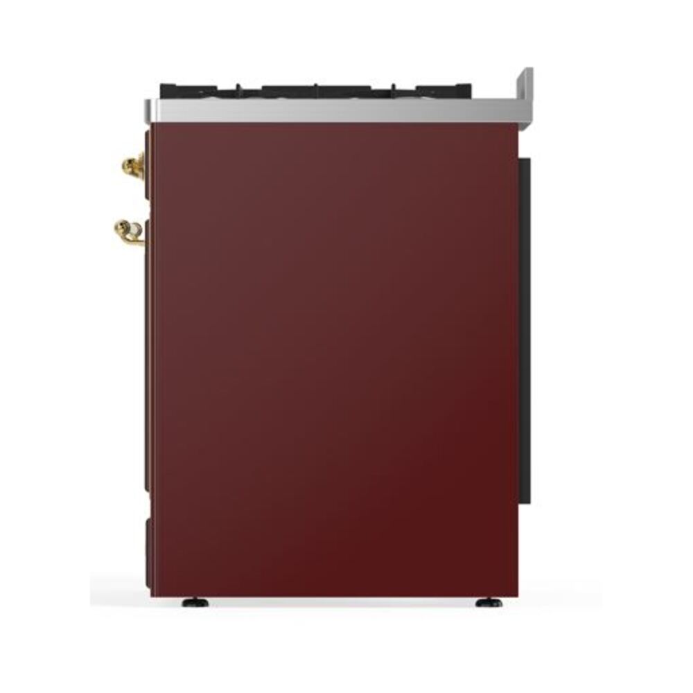 ILVE_UM30DQNE3BUG_Majestic_II_30"_Dual_Fuel_Range_Right_Angle