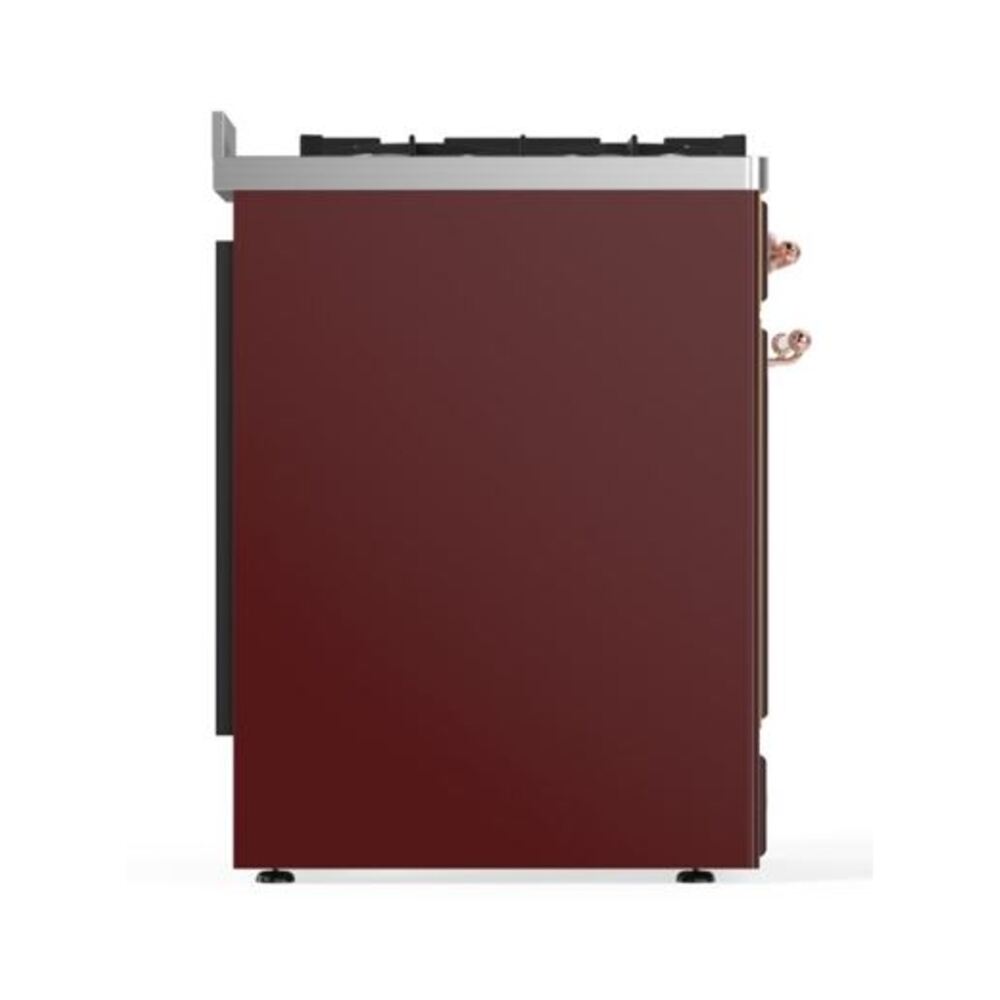 ILVE_UM30DQNE3BUP_Majestic_II_30_Dual_Fuel_Range_Left_Angle