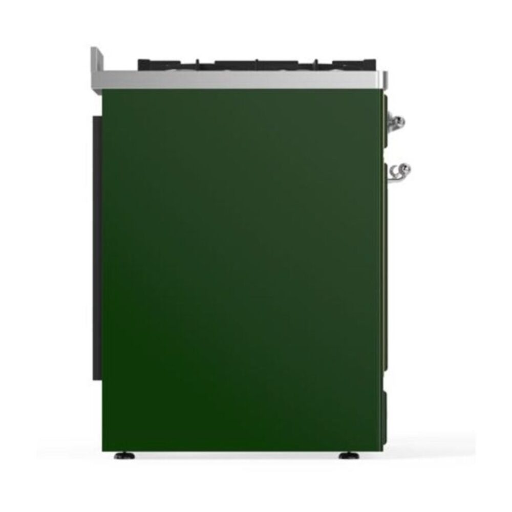 ILVE_UM30DQNE3EGC_Majestic_II_30_Dual_Fuel_Range_Left_Angle