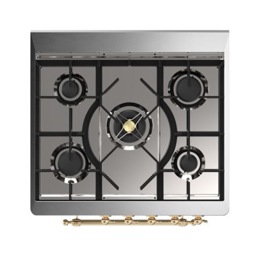 ILVE_UM30DQNE3EGGLP_Majestic_II_30"_Dual_Fuel_Range_Top_Angle