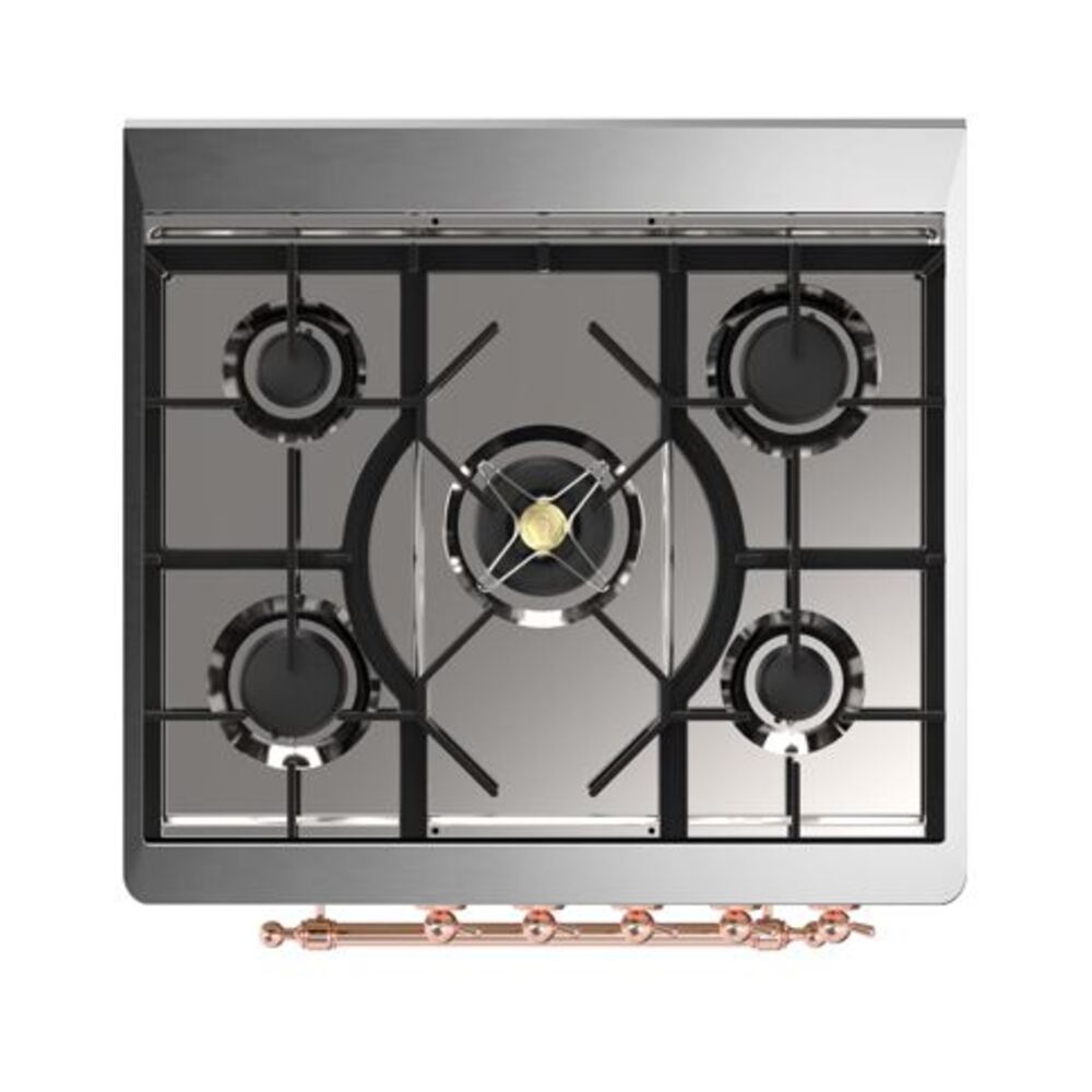 ILVE_UM30DQNE3EGPLP_Majestic_II_30"_Dual_Fuel_Range_Top_Angle