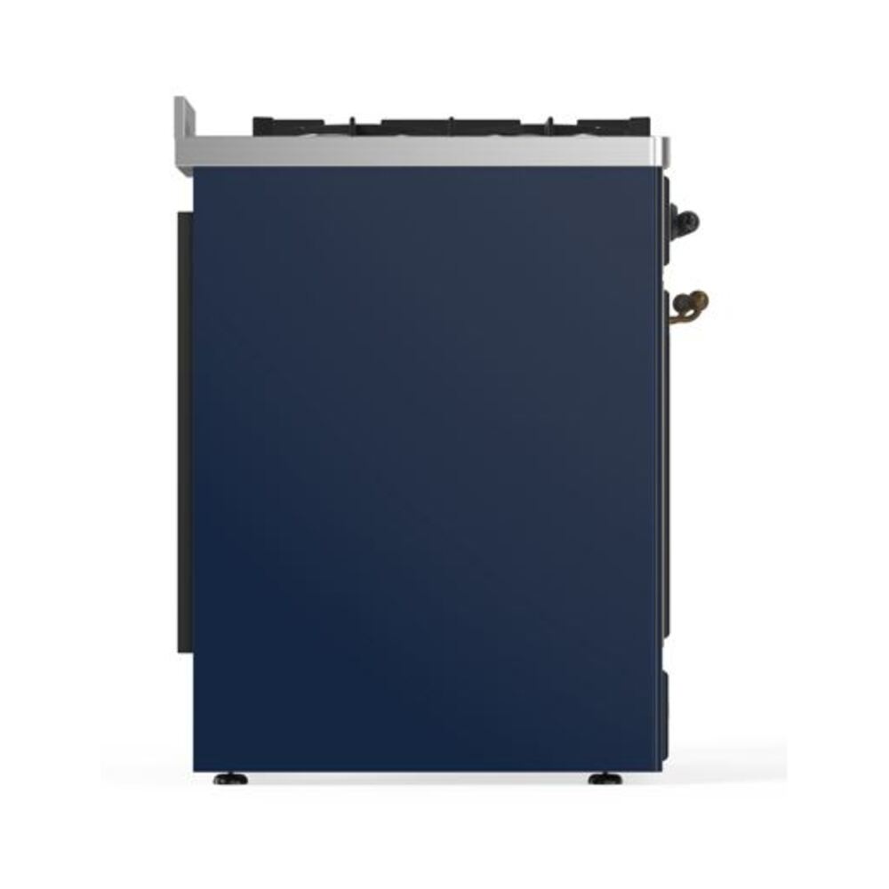 ILVE_UM30DQNE3MBBLP_Majestic_II_30"_Dual_Fuel_Range_Left_Angle