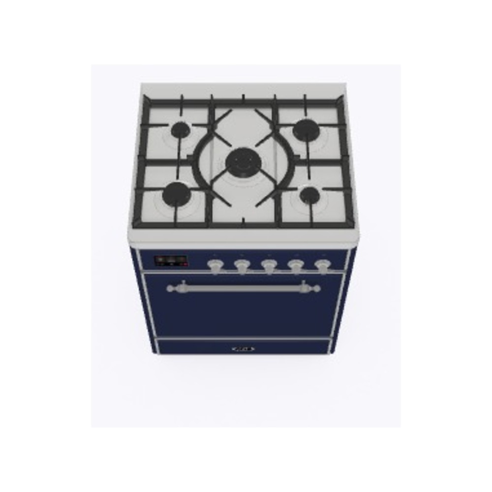 ILVE_UM30DQNE3MBC_Majestic_II_30_Dual_Fuel_Range_Top_Angle