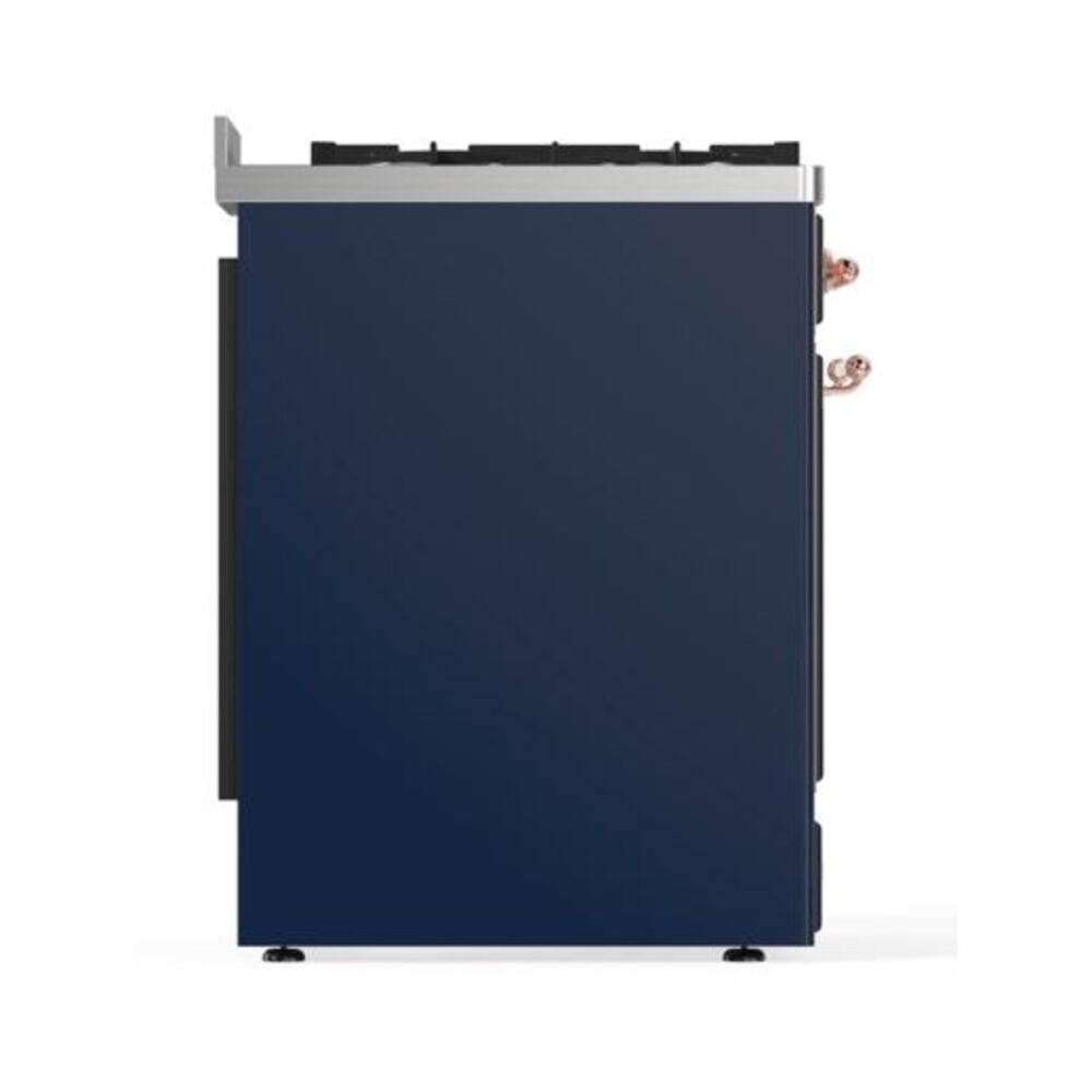 ILVE_UM30DQNE3MBP_Majestic_II_30_Dual_Fuel_Range_Left_Angle