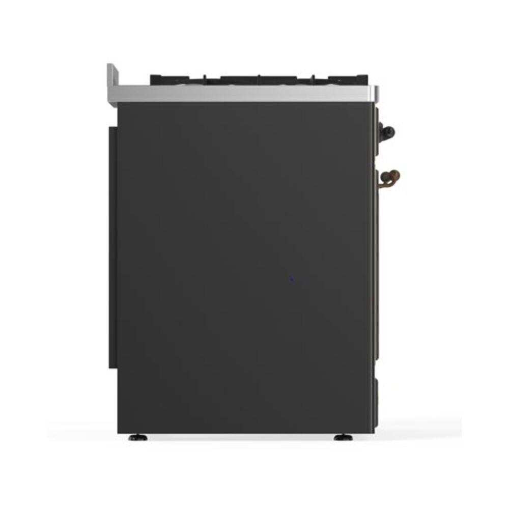 ILVE_UM30DQNE3MGBLP_Majestic_II_30"_Dual_Fuel_Range_Left_Angle