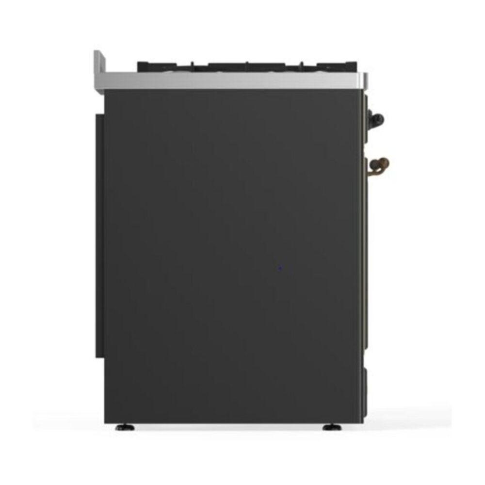ILVE_UM30DQNE3MGB_Majestic_II_30"_Dual_Fuel_Range_Left_Angle