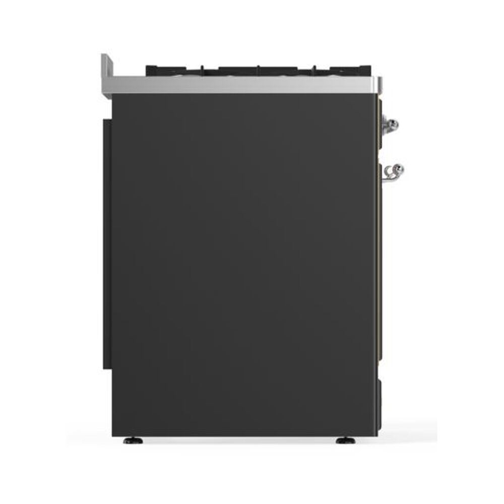 ILVE_UM30DQNE3MGC_Majestic_II_30"_Dual_Fuel_Range_Left_Angle