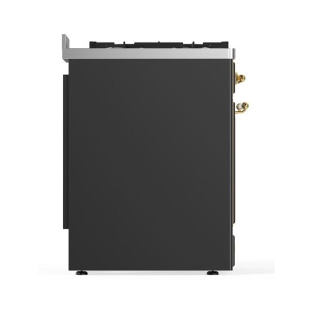 ILVE_UM30DQNE3MGGLP_Majestic_II_30"_Dual_Fuel_Range_Left_Angle