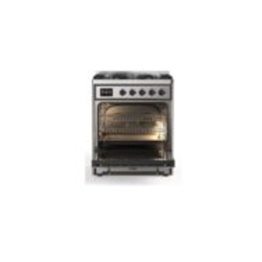 ILVE_UM30DQNE3SSBLP_Majestic_II_30"_Dual_Fuel_Range_Front_View