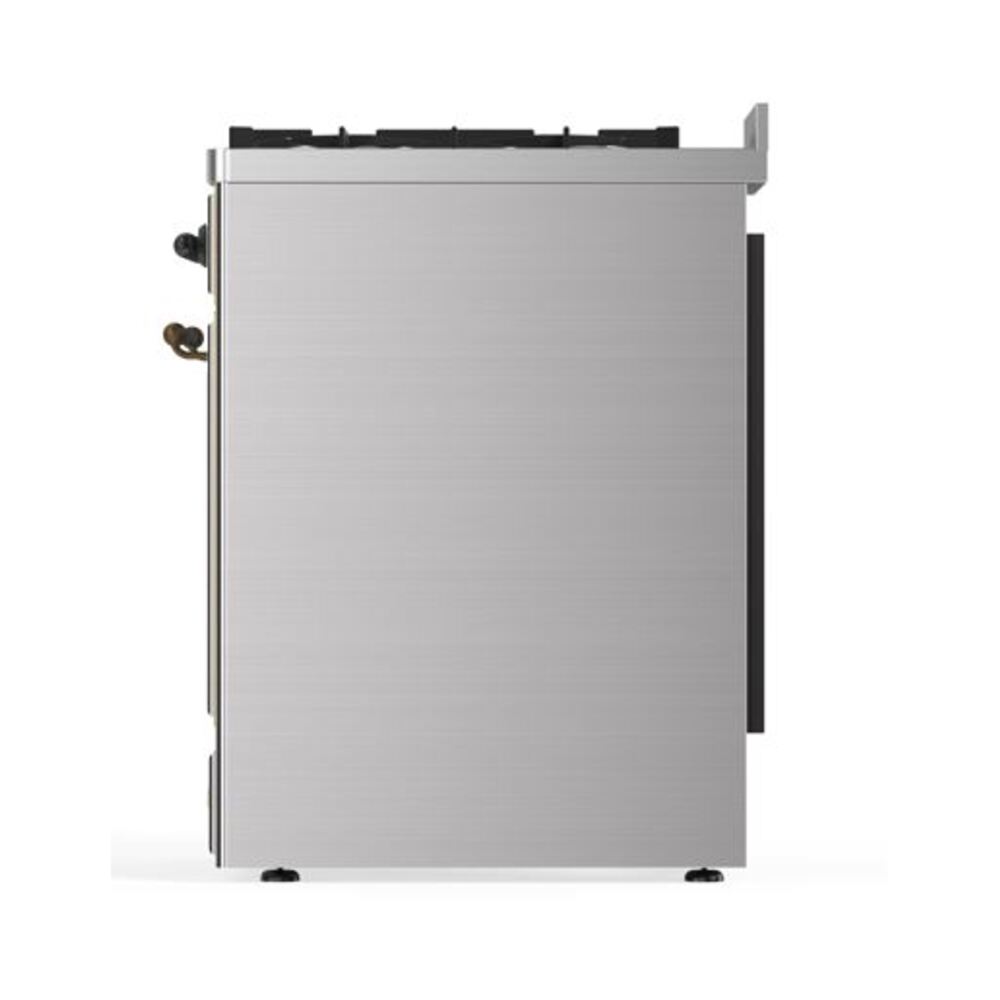 ILVE_UM30DQNE3SSBLP_Majestic_II_30"_Dual_Fuel_Range_Right_Angle