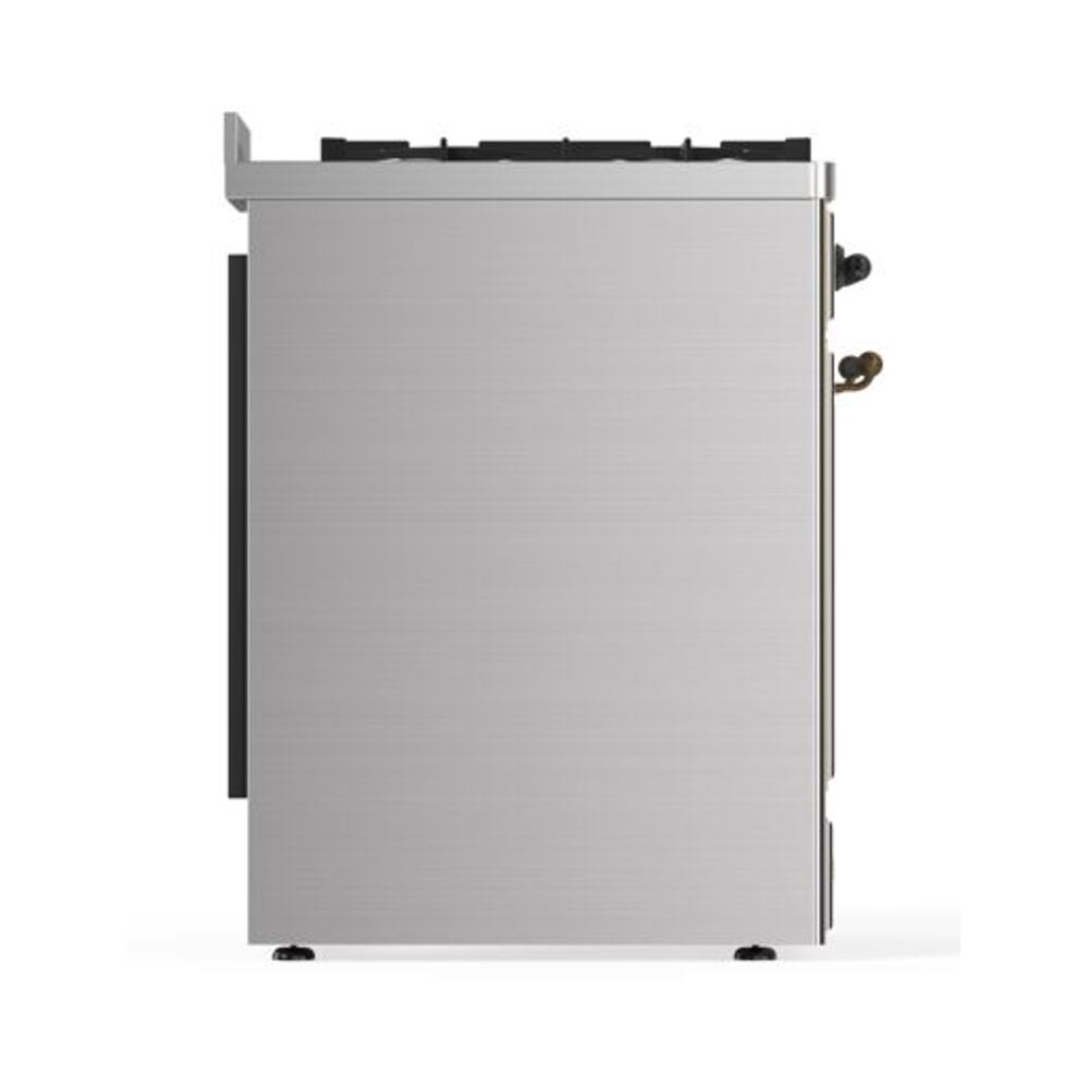 ILVE_UM30DQNE3SSB_Majestic_II_30"_Dual_Fuel_Range_Left_Angle