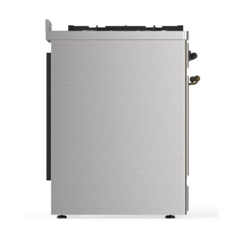 ILVE_UM30DQNE3SSB_Majestic_II_30"_Dual_Fuel_Range_Left_Angle