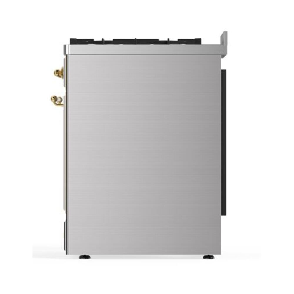 ILVE_UM30DQNE3SSG_Majestic_II_30"_Dual_Fuel_Range_Right_Angle