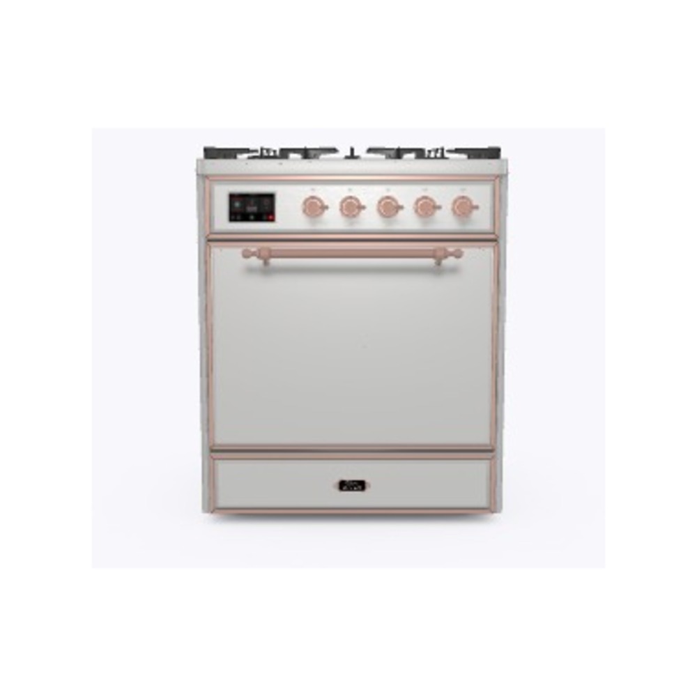ILVE_UM30DQNE3SSPLP_Majestic_II_30"_Dual_Fuel_Range_Front_View