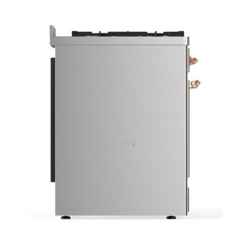 ILVE_UM30DQNE3SSP_Majestic_II_30_Dual_Fuel_Range_Left_Angle