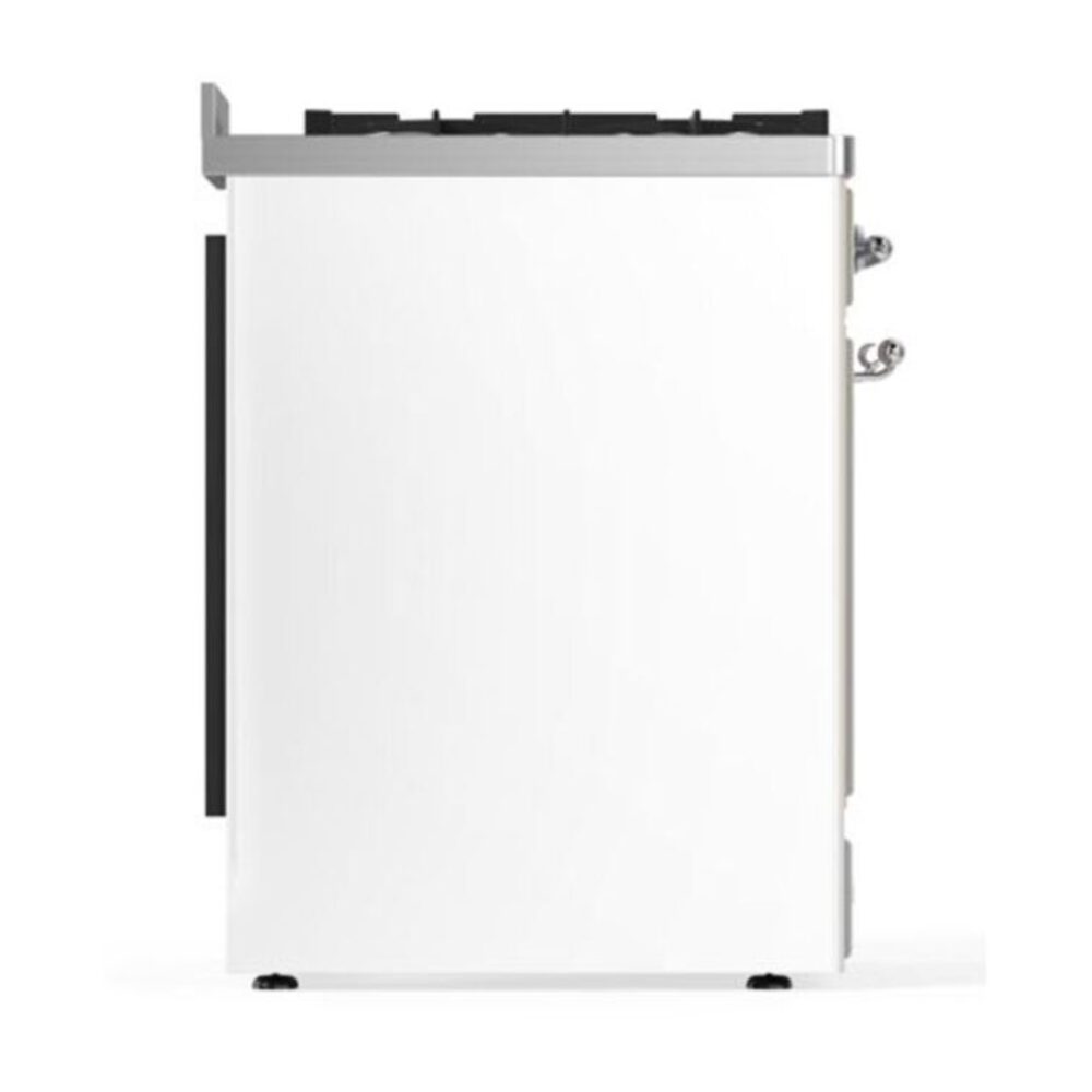 ILVE_UM30DQNE3WHCLP_Majestic_II_30"_Dual_Fuel_Range_Left_Angle