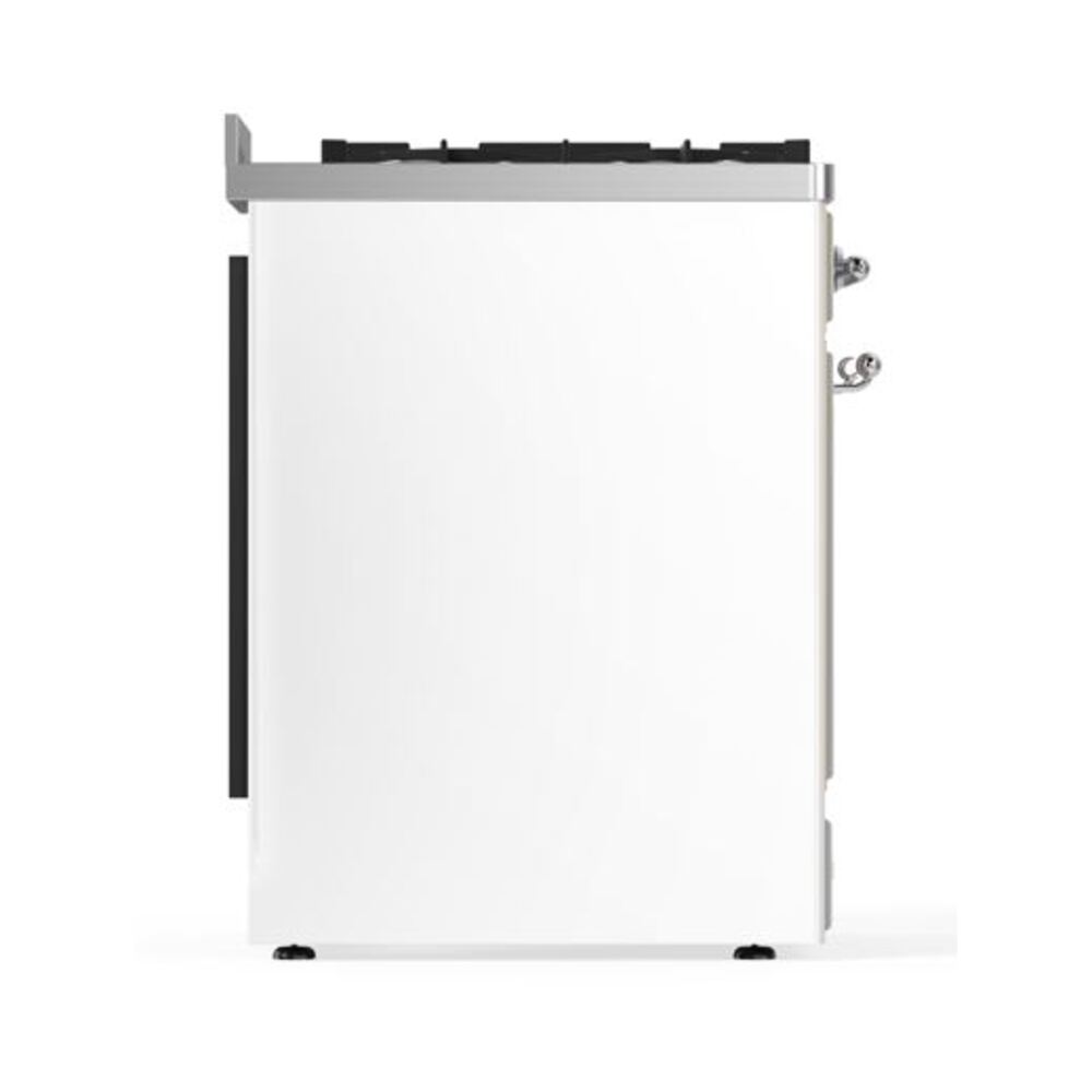 ILVE_UM30DQNE3WHC_Majestic_II_30_Dual_Fuel_Range_Left_Angle