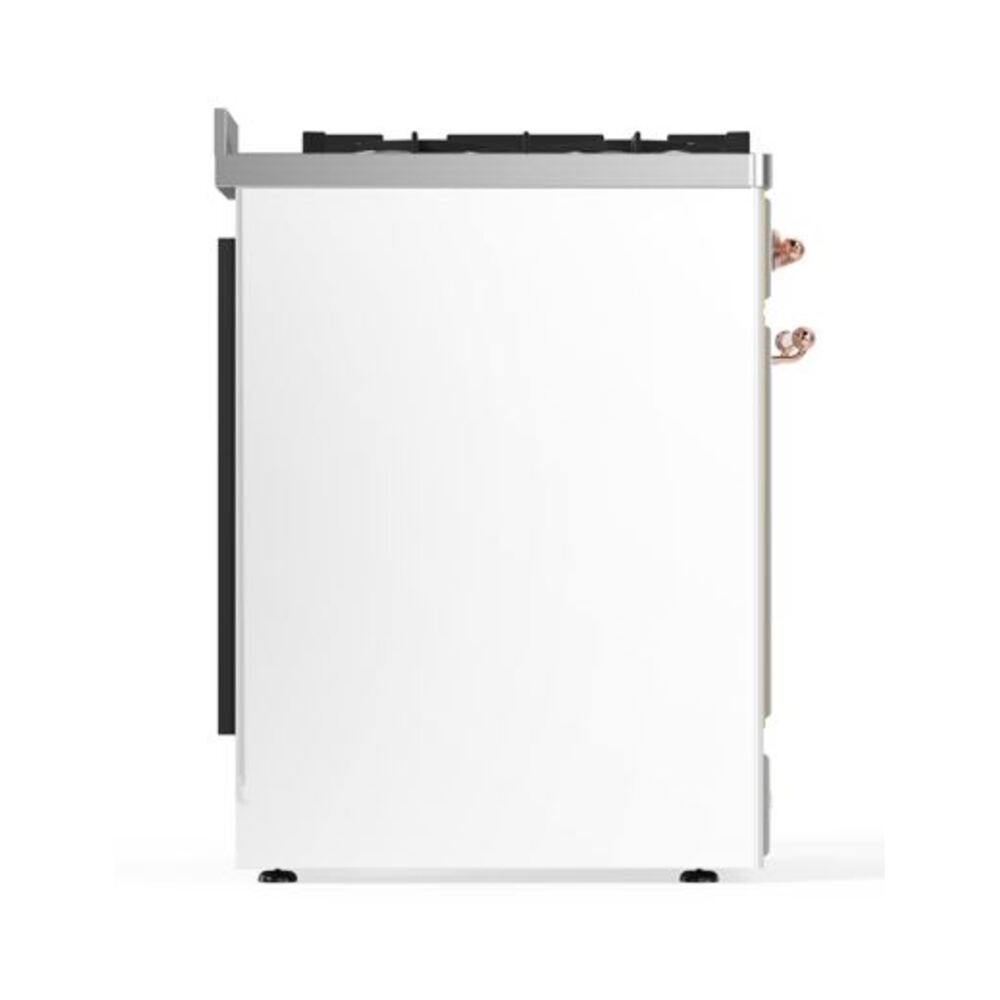 ILVE_UM30DQNE3WHPLP_Majestic_II_30"_Dual_Fuel_Range_Left_Angle