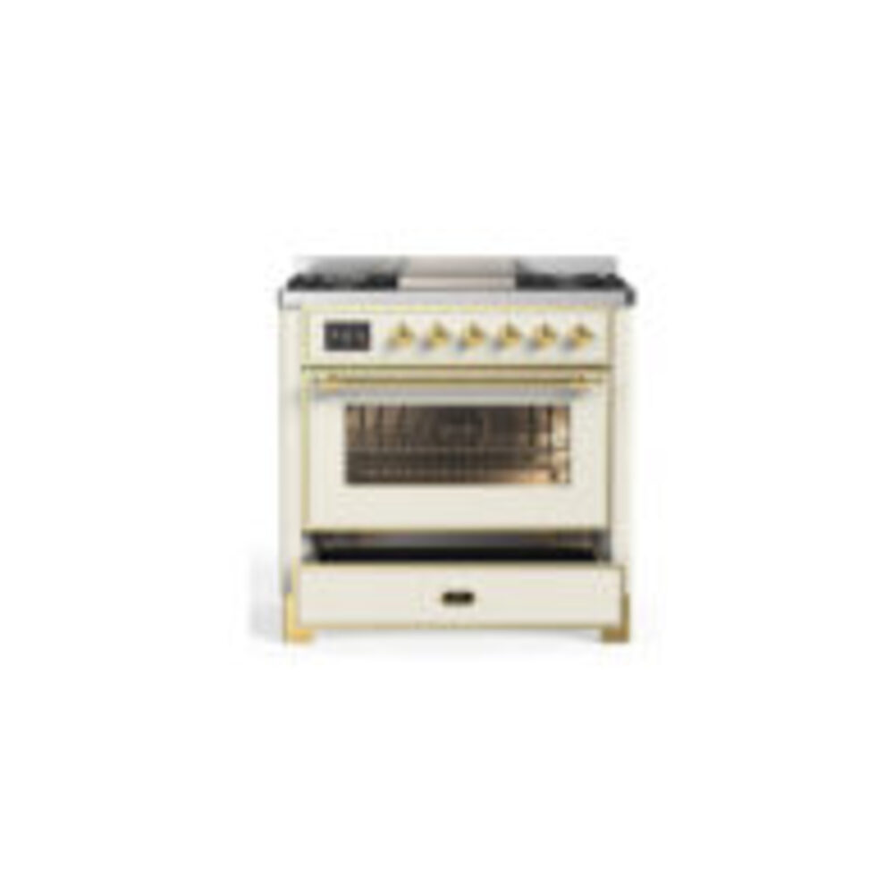 ILVE-UM36FNR3AWG-Drawer Open View