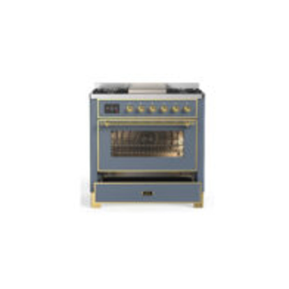 ILVE-UM36FNR3BGG-Drawer Open View