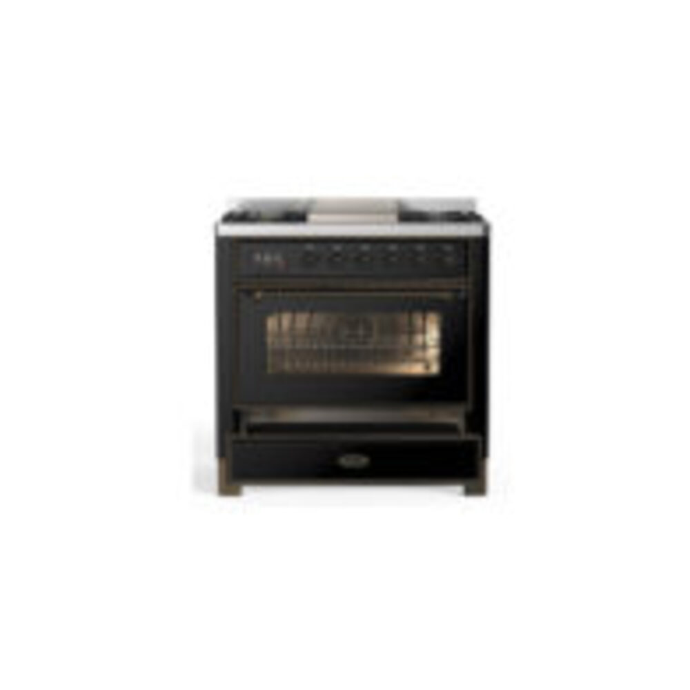 ILVE-UM36FNR3BKB-Drawer Open View
