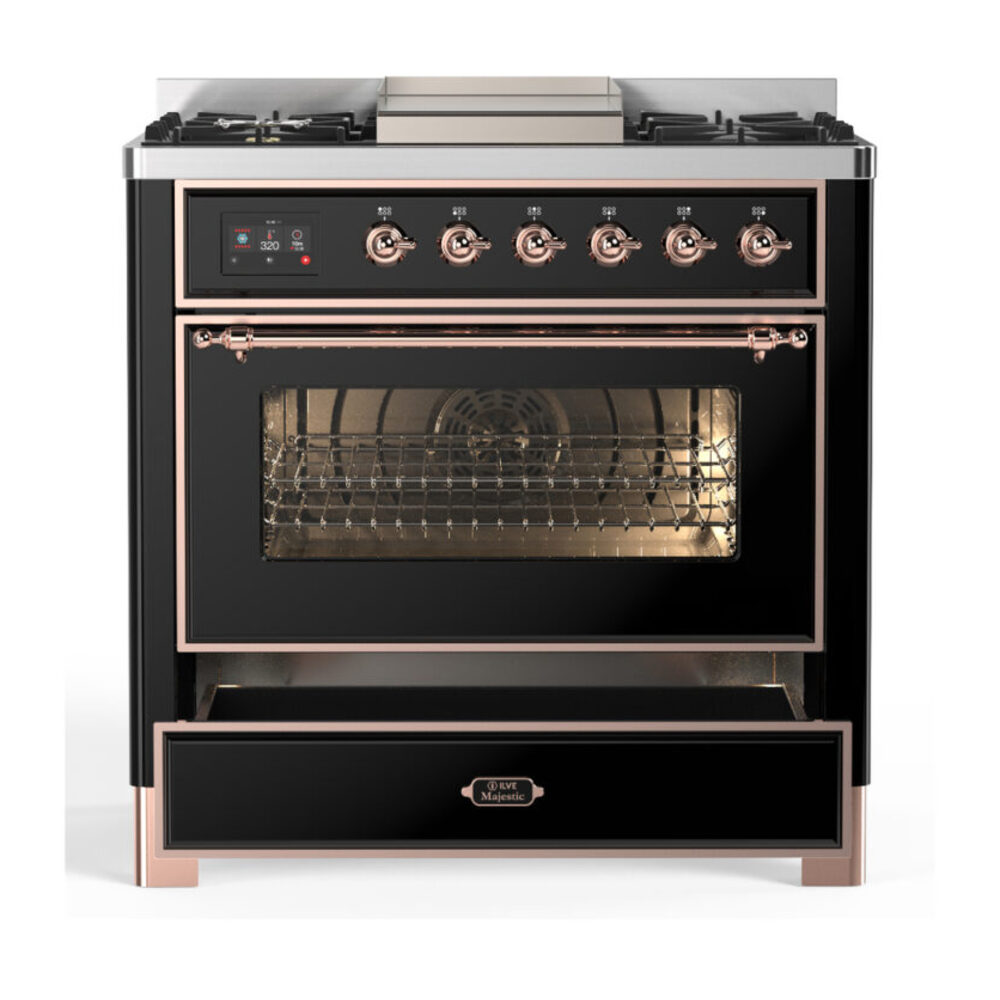 ILVE-UM36FNR3BKPLP-Drawer Open View