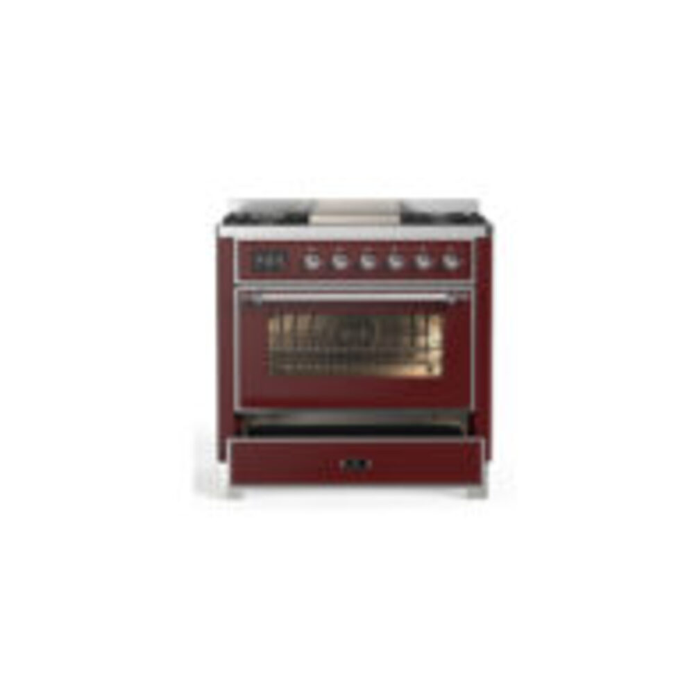 ILVE-UM36FNR3BUCLP-Drawer Open View