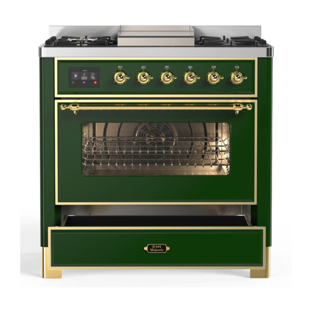 ILVE-UM36FNR3EGG-Drawer Open View