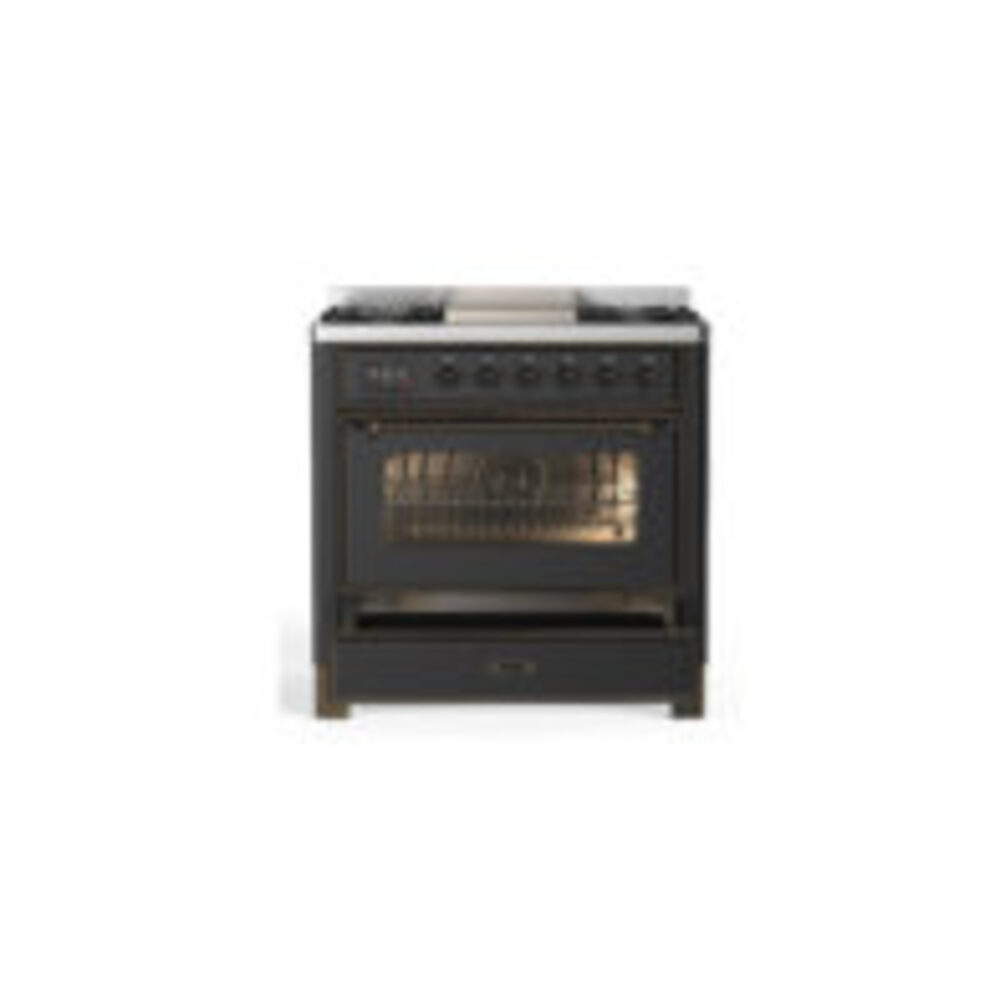 ILVE-UM36FNR3MGB-Drawer Open View