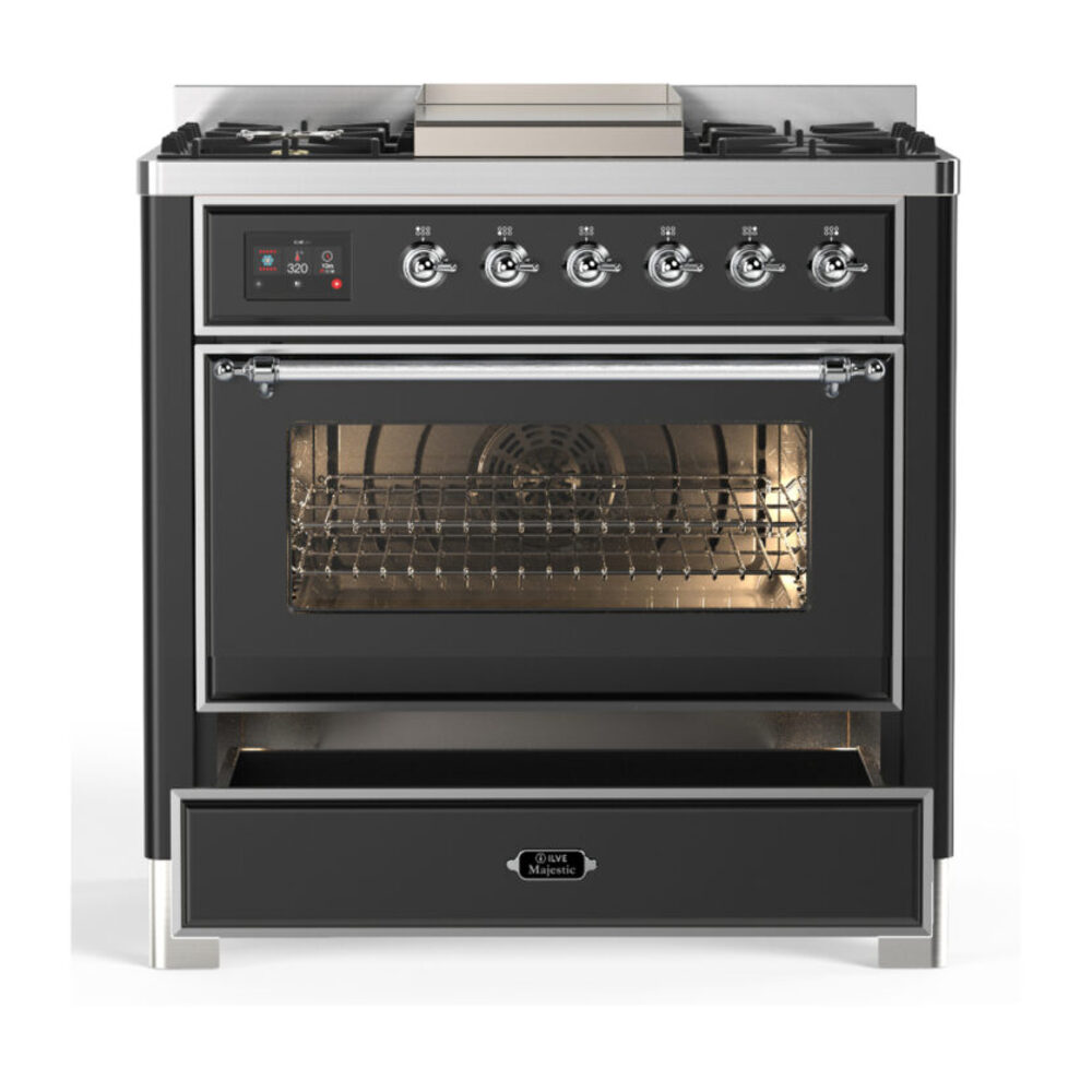 ILVE-UM36FNR3MGCLP-Drawer Open View