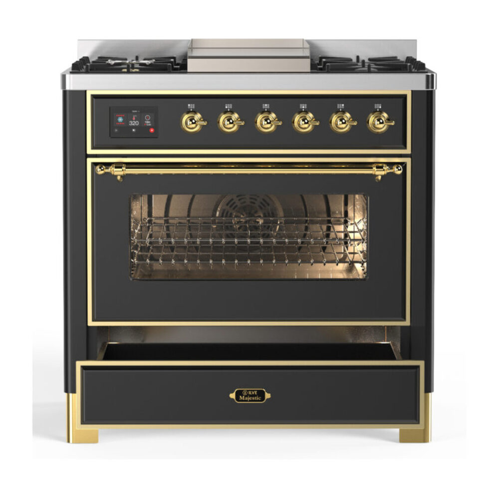 ILVE-UM36FNR3MGG-Drawer Open View