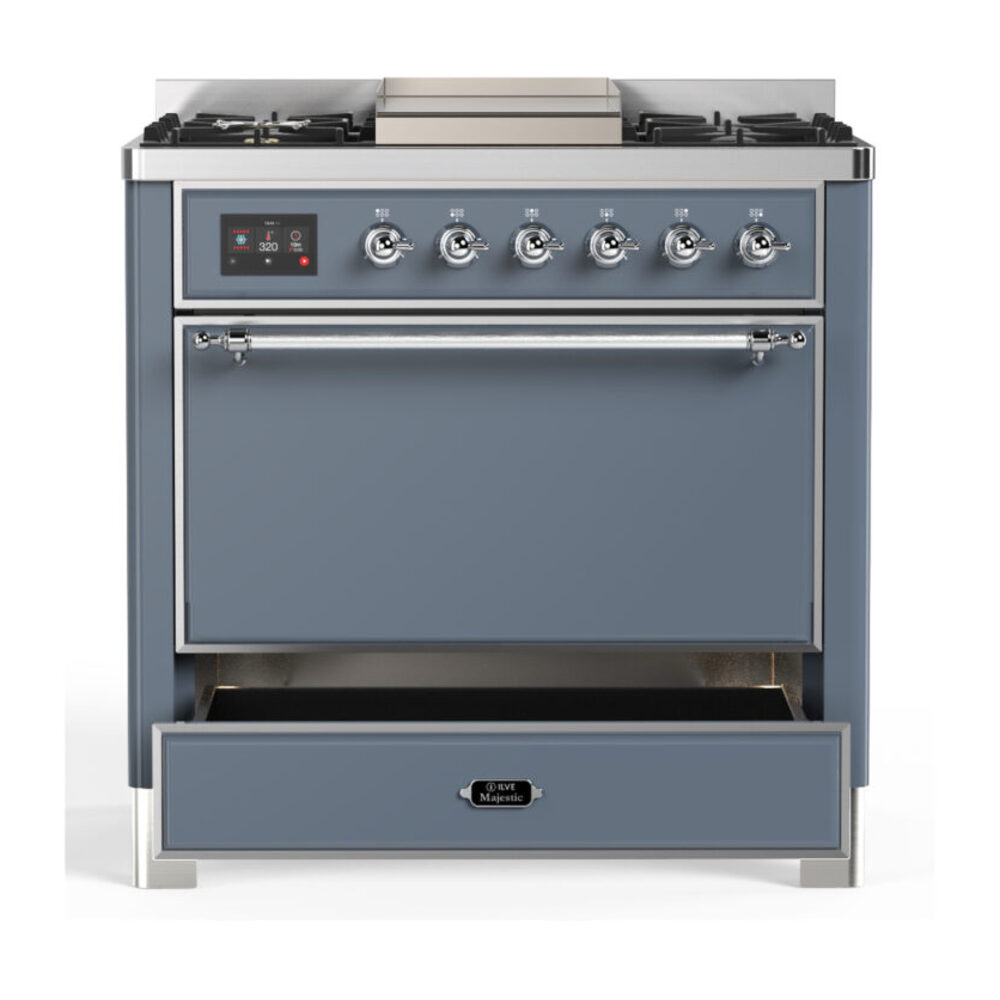 ILVE-UM36FQNR3BGC-Drawer Open View