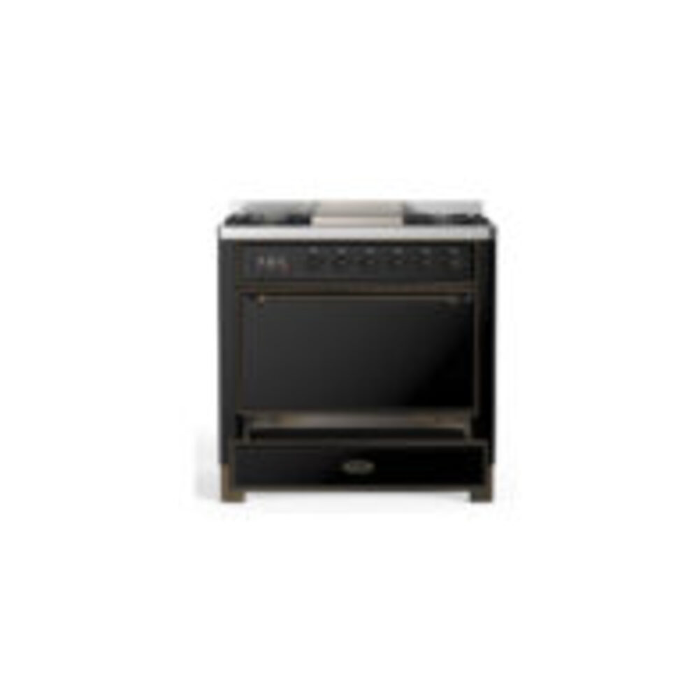 ILVE-UM36FQNR3BKB-Drawer Open View