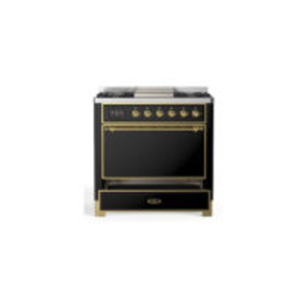 ILVE-UM36FQNR3BKGLP-Drawer Open View