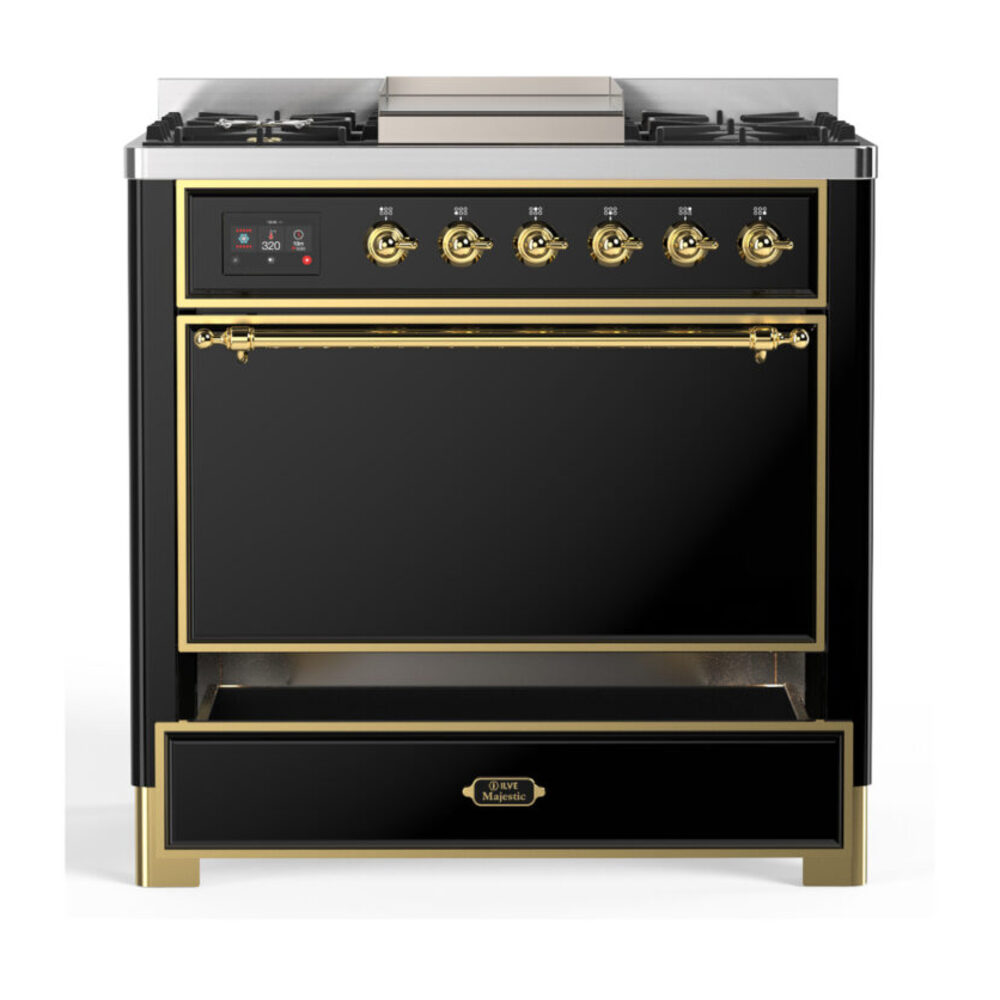 ILVE-UM36FQNR3BKG-Drawer Open View