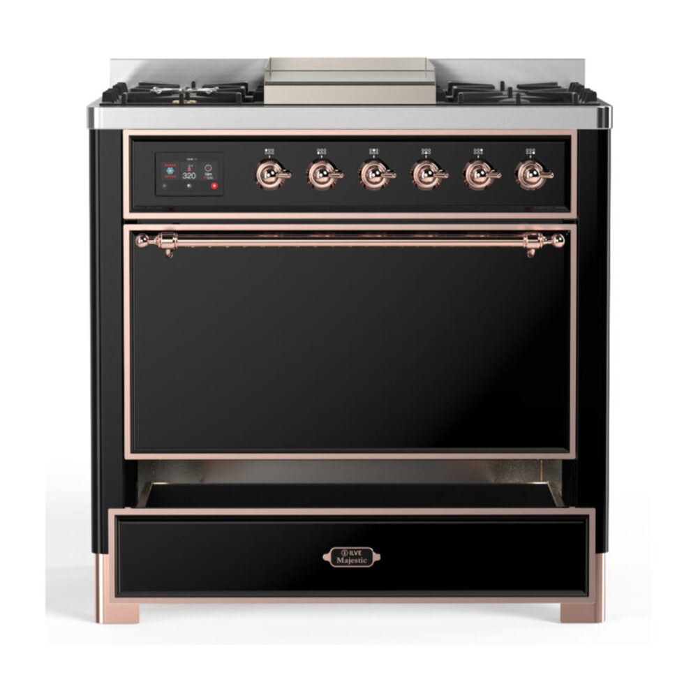 ILVE-UM36FQNR3BKPLP-Drawer Open View