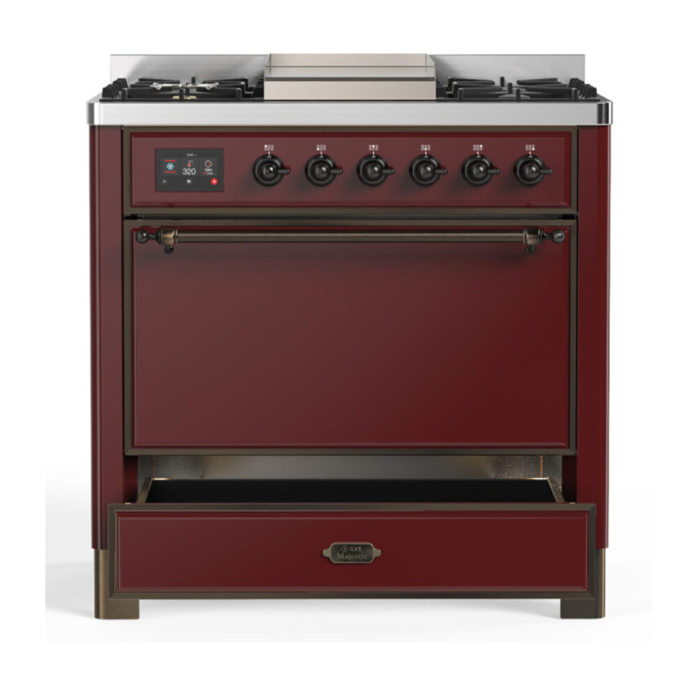 ILVE-UM36FQNR3BUB-Drawer Open View