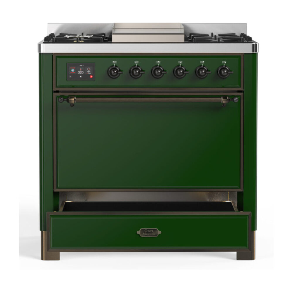 ILVE-UM36FQNR3EGBLP-Drawer Open View