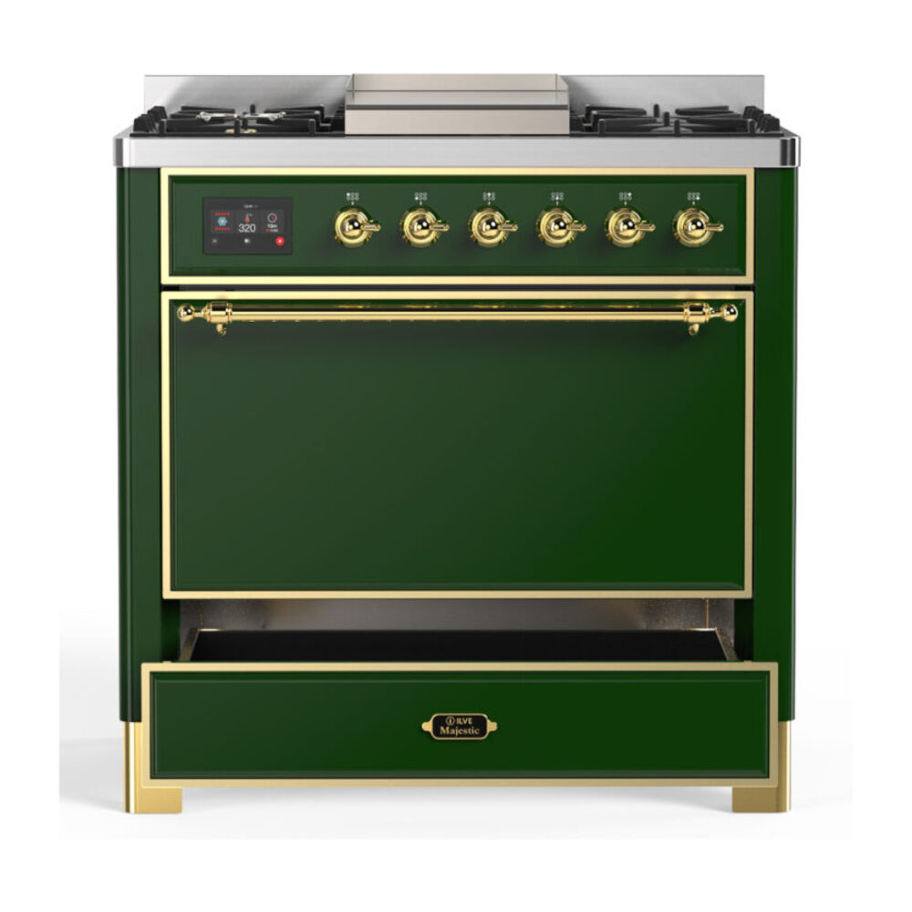 ILVE-UM36FQNR3EGG-Drawer Open View