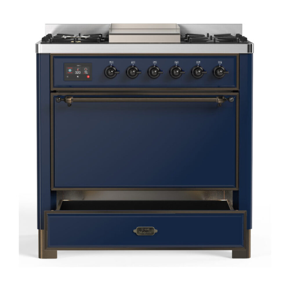 ILVE-UM36FQNR3MBB-Drawer Open View