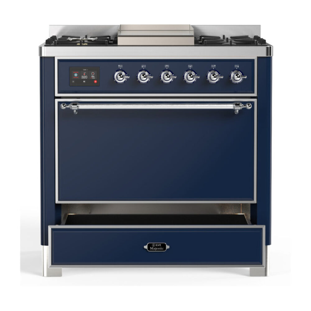ILVE-UM36FQNR3MBCLP-Drawer Open View