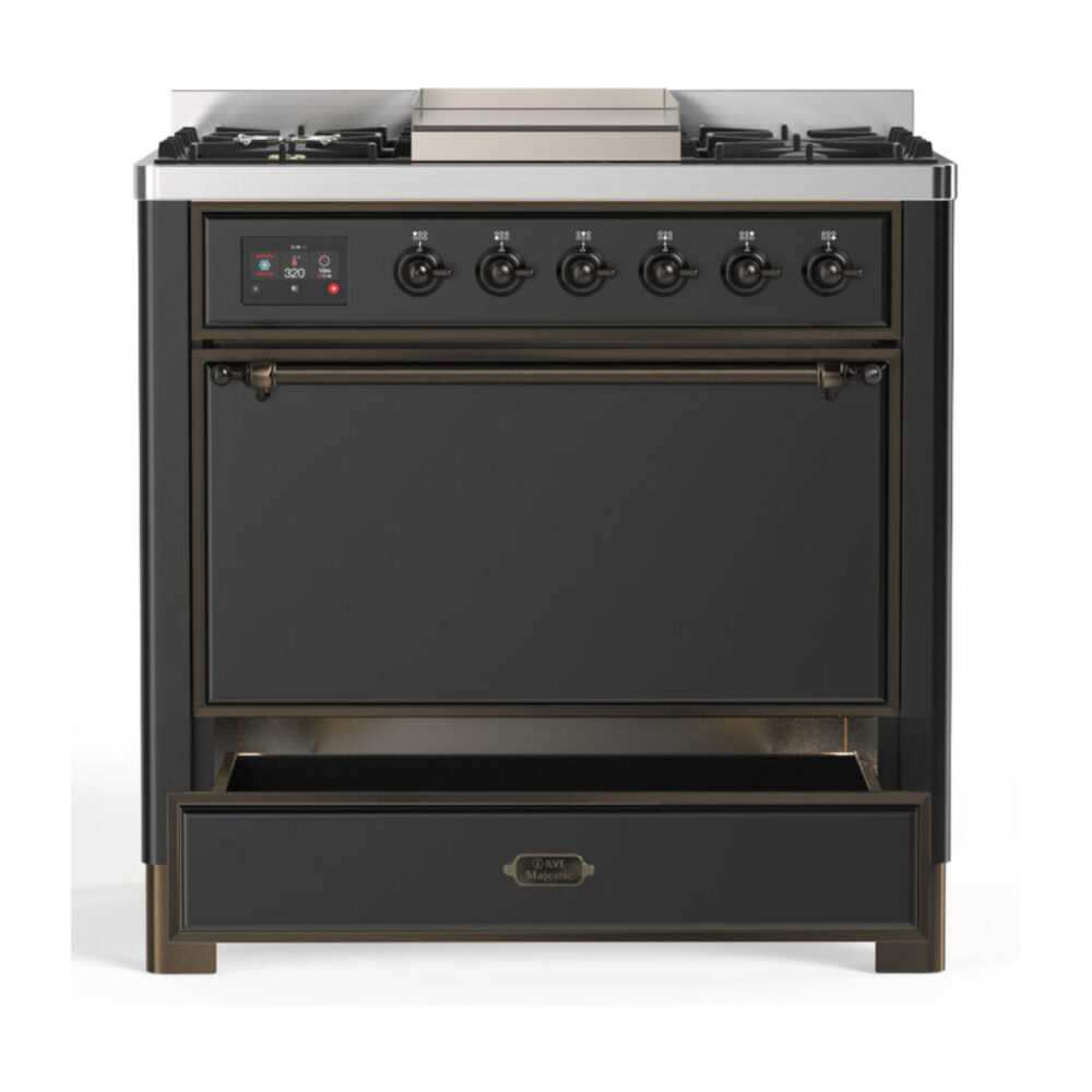ILVE-UM36FQNR3MGB-Drawer Open View